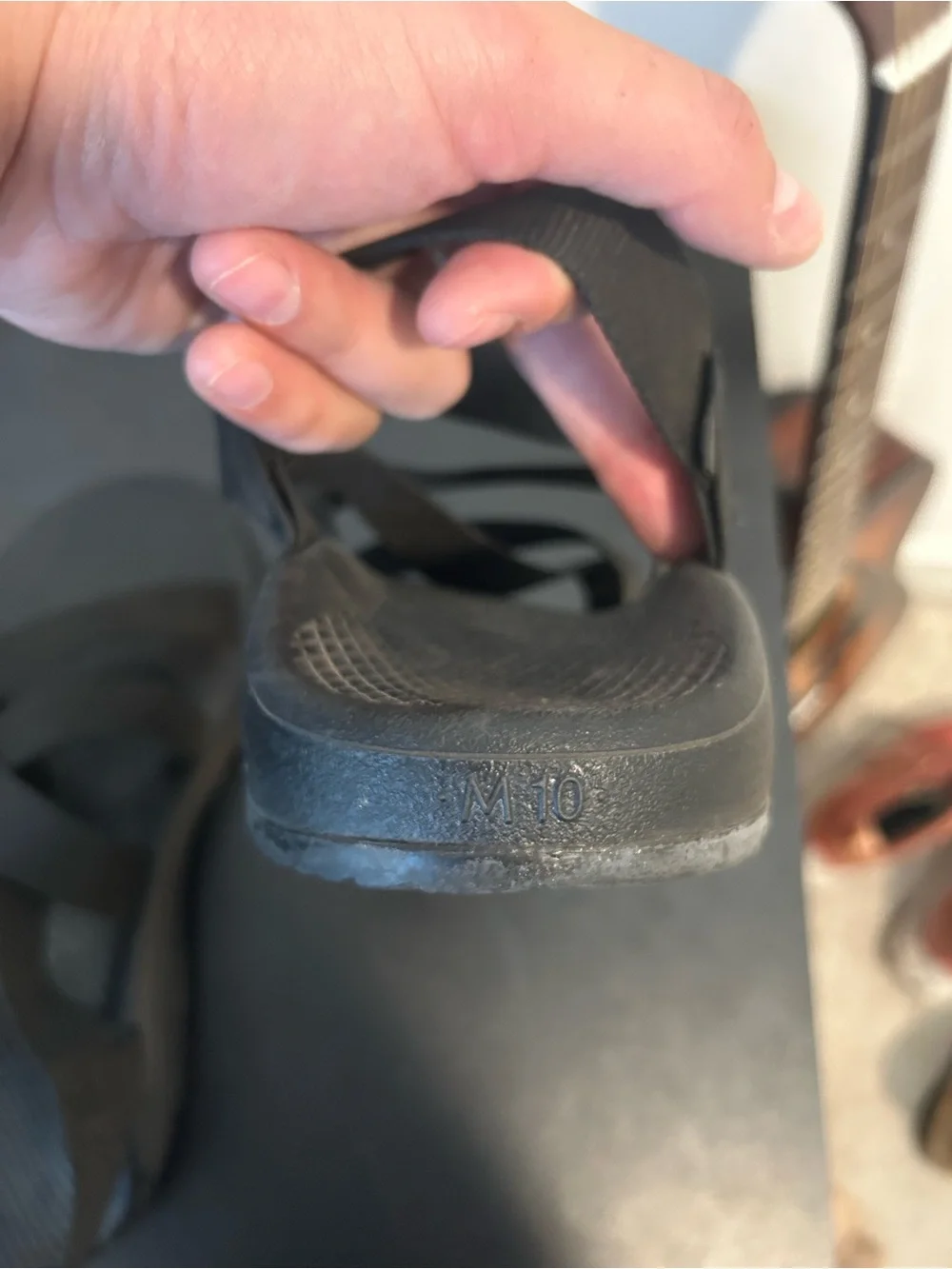 Chaco Men's Black Strappy Sport Sandals